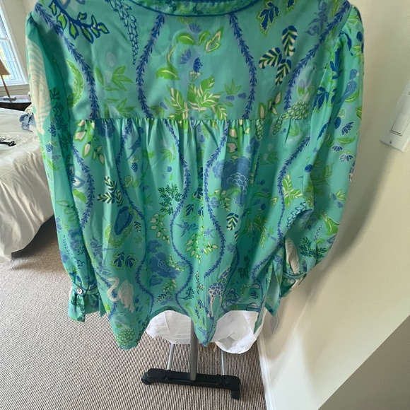 Gretchen Scott "Jungle Symphony" Top - Brand New (no tags) - Size XL - Picture 4 of 4